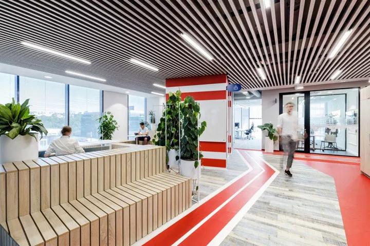 欧洲风范 科技公司Nordea IT波兰总部办公空间设计