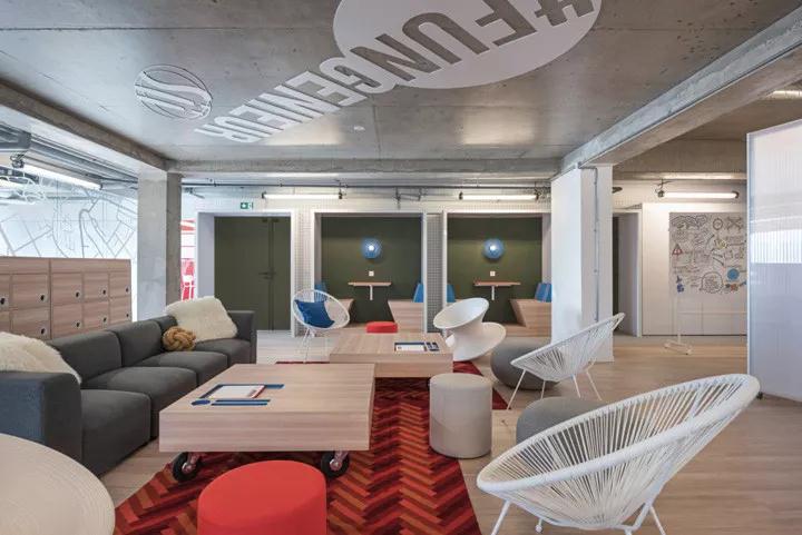 法国科技公司SII南特创意办公空间设计欣赏
