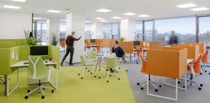 金融巨头法国巴黎银行普罗夫迪夫新办公空间设计欣赏