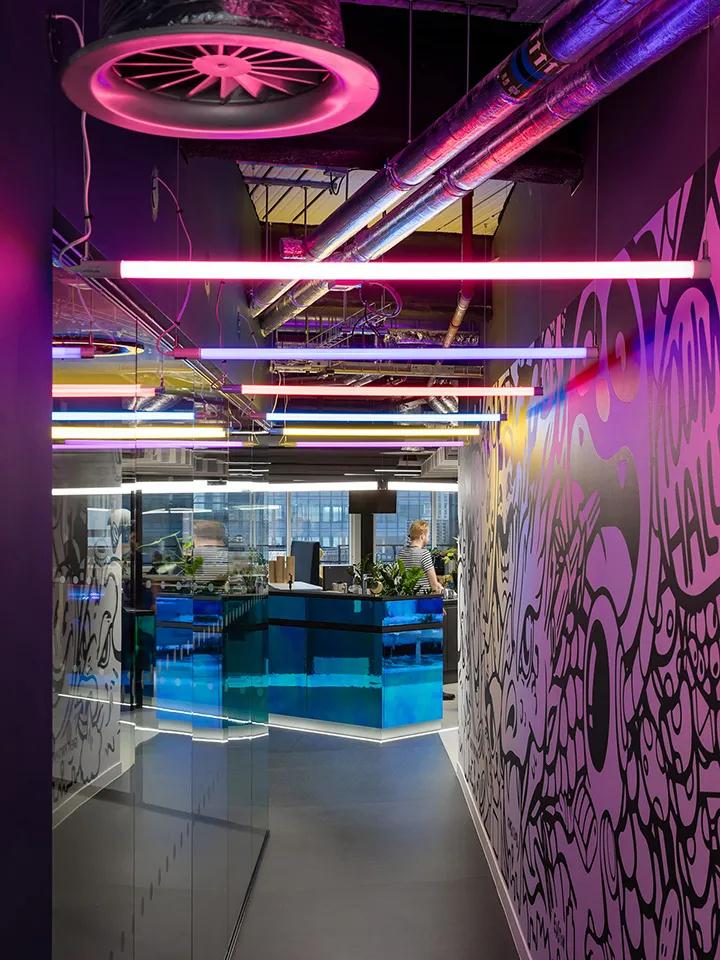 炫彩世界 游戏公司Product Madness伦敦总部办公空间设计欣赏