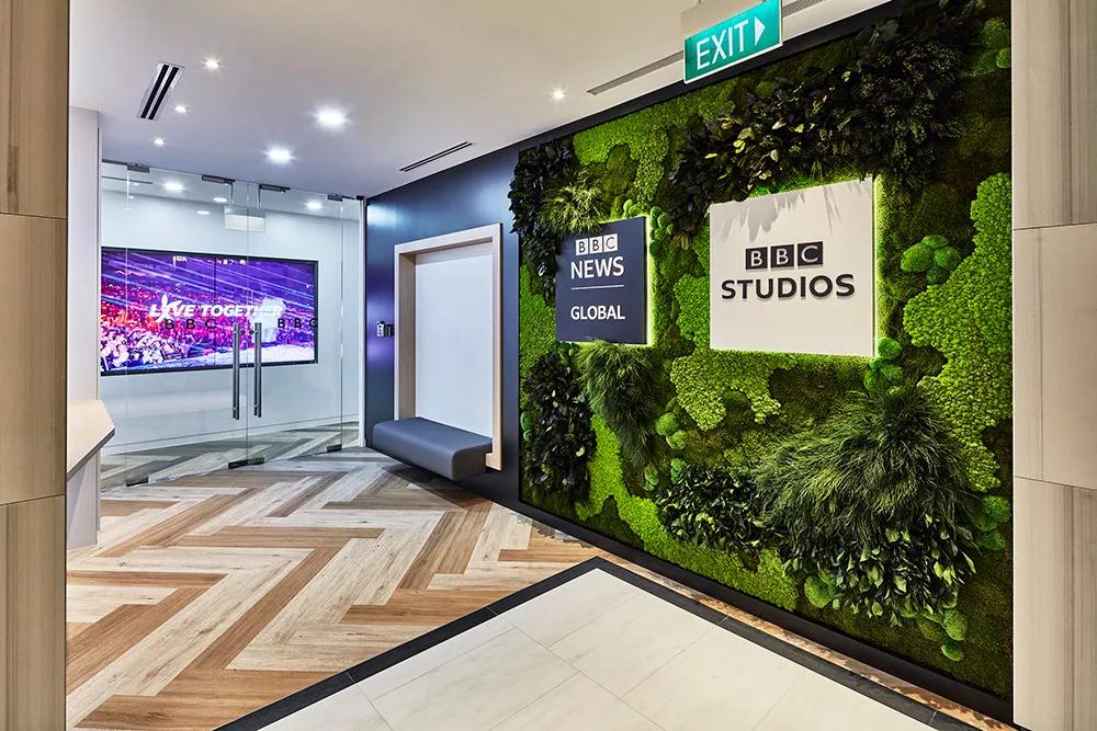 体现未来办公 英国广播公司BBC新加坡总部办公室设计赏析