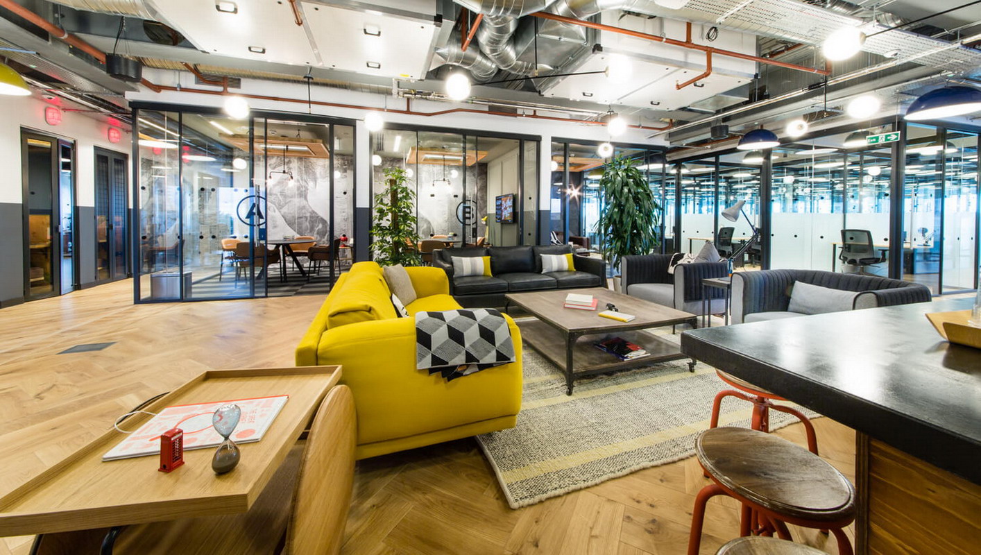 “WeWork Paddington”大型写字楼办公空间设计欣赏